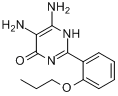 5,6-二氨基-2-(2-丙氧苯基)-4(1H)-嘧啶酮分子式结构图