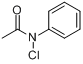 N-氯代乙酰苯胺;N-氯代-N-苯基乙酰胺分子式结构图