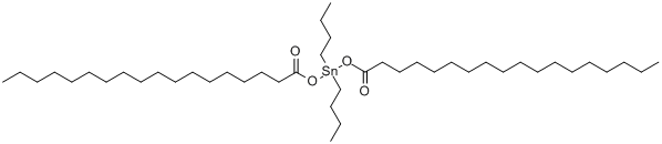 二丁基二(十八烷酸)锡分子式结构图