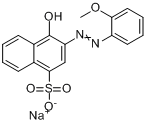 C.I.酸性红4分子式结构图