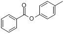 苯甲酸-4-甲基苯酯分子式结构图