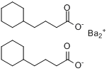 环己烷丁酸钡盐分子式结构图