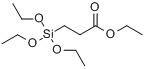 3-三乙氧基硅烷基丙酸乙酯分子式结构图