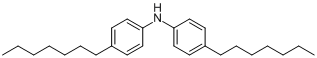 4-庚基-N-(4-庚基苯基)苯胺分子式结构图