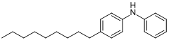 4-壬基-N-苯基苯胺分子式结构图