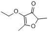 呋喃酮乙醚;4-乙氧基-2,5-二甲基-3(2H)呋喃酮分子式结构图