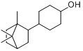 4-[1,7,7-三甲基二环[2.2.1]庚-2-基]-环己醇分子式结构图