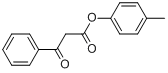 β-氧代苯丙酸-4-甲苯酯分子式结构图