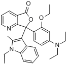 7-[4-(二乙氨基)-2-乙氧基苯基]-7-(1-乙基-2-甲基-1H-吲哚-3-基)呋喃并[3,4-B]吡啶-5(7H)-酮;3-(4-二乙氨基分子式结构图