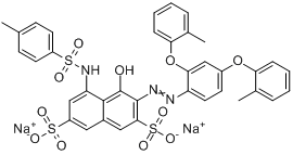 C.I.酸性青莲54分子式结构图