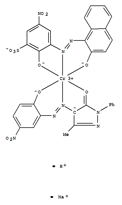 C.I.酸性棕283分子式结构图