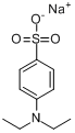 4-(二乙氨基)苯磺酸钠盐分子式结构图