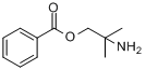 苯甲酸-2-氨基-2-甲基-1-丙醇酯分子式结构图