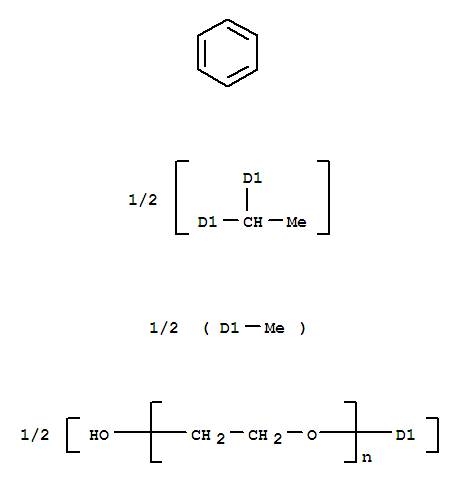 α-[[1-(甲基苯基)-乙基]苯基]-ω-羟基-聚环氧乙烷分子式结构图