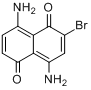 4,8-二氨基-2-溴-1,5-萘醌分子式结构图