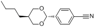 4-5-(丁基-1,3-二氧环己烷-2-基)苄腈分子式结构图