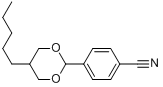 4-5-(戊基-1,3-二氧环已烷-2-基)苄腈分子式结构图