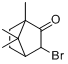 3-溴樟脑;3-溴莰酮;3-溴-1,7,7-三甲基二环[2.2.1]庚烷-2-酮分子式结构图