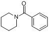 N-苯甲酰哌啶;N-苯甲酰哌哔啶;苯酰氮苯烷分子式结构图