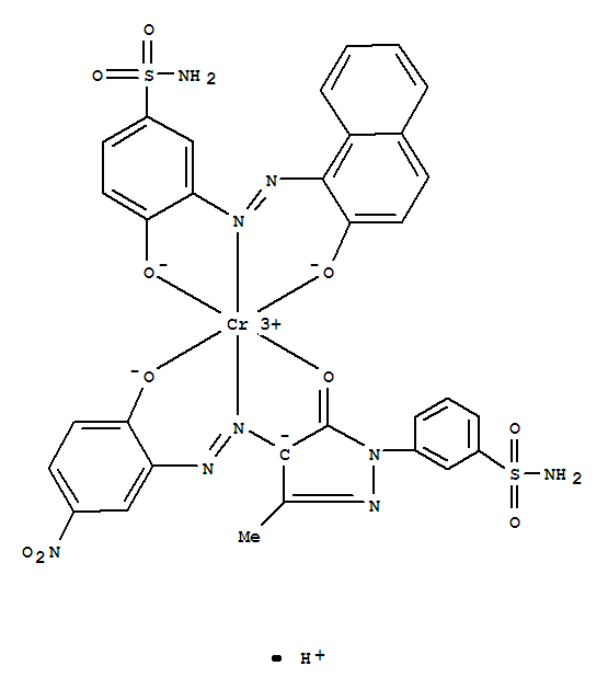 C.I.酸性棕297分子式结构图