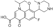 氟嗪酸;泰利必妥;甲磺酸左旋氧氟沙星分子式结构图