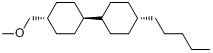 反-4-(甲氧甲基)-1-(反-4-戊基环己基)环己烷分子式结构图