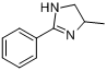 4,5-二氢-4-甲基-2-苯基-1H-咪唑分子式结构图
