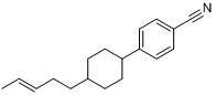 反-4-[4-(3-戊烯基)环己基]苄腈分子式结构图