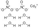 四水合硝酸镉;硝酸镉四水合物;硝酸镉,四水分子式结构图