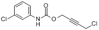 燕麦灵;尔板;4-氯-2-丁炔基-N-间氯苯基氨基甲酸酯分子式结构图