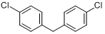 双(对氯苯基)甲烷;1,1'-亚甲基双(4-氯苯)分子式结构图