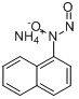 新铜铁灵;N-亚硝基萘胲铵分子式结构图