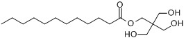 季戊四醇单月桂酸酯分子式结构图