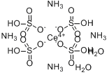 硫酸铈铵二水合物分子式结构图