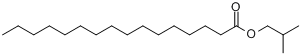十六酸2-甲基丙酯;棕榈酸异丁酯分子式结构图