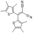 顺－1,2－二氰基－1,2－双(2,4,5三甲基－3-噻吩)分子式结构图