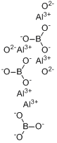 氧化硼酸铝分子式结构图
