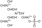 碱式硫酸铝分子式结构图