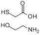 乙醇胺巯基乙酸盐(1：1)分子式结构图