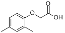 2,4-二甲基苯氧基乙酸分子式结构图