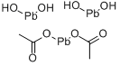 双乙酸四羟三铅;碱式乙酸铅;盐基性醋酸铅分子式结构图