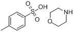 吗啉-4-甲基苯磺酸盐分子式结构图