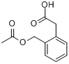 α-[(乙酰氧基)甲基]苯乙酸;乙酰托品酸分子式结构图