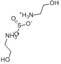 乙醇胺亚硫酸盐分子式结构图