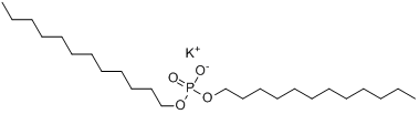 磷酸双十二酯钾分子式结构图