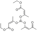 双乙基乙酸乙醇化-2,4-戊烷二酮化铝分子式结构图