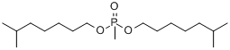 甲基膦酸二异辛酯分子式结构图