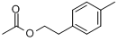 乙酸-4-甲基苯乙酯分子式结构图
