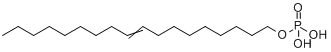 磷酸二氢-9-十八烯-1-醇酯分子式结构图