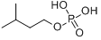 磷酸二氢-3-甲基丁醇酯分子式结构图